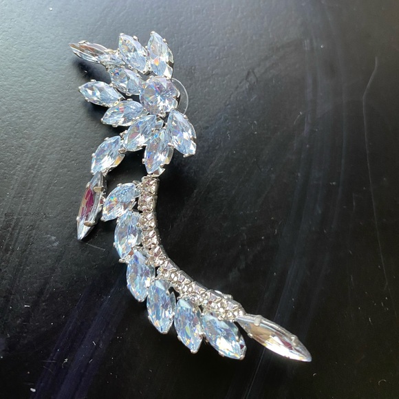 CZ Cuff Statement Earring - Picture 4 of 4